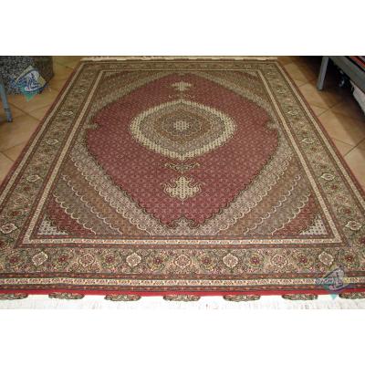 Six meter Tabriz Carpet Handmade Mahi Design