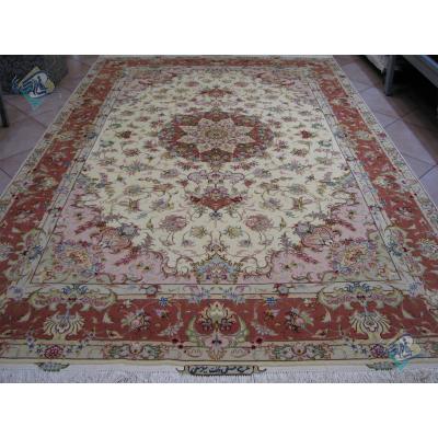 Pair Six meter Tabriz Carpet Handmade Safi Design