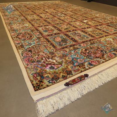 Six Meter Tabriz Carpet Handmade New Golestan Design