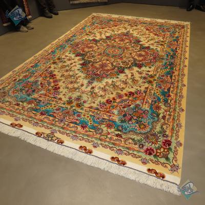 Six Meter Tabriz Carpet Handmade New Rezai Design