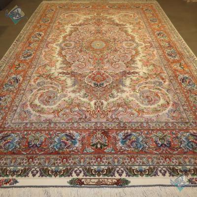 Six Meter Tabriz Carpet Handmade Mojemehra Design