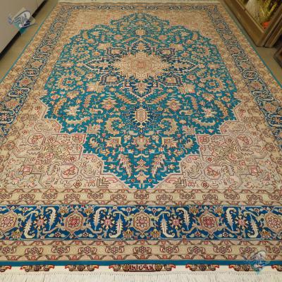 Six Meter Tabriz Carpet Handmade Heris Design