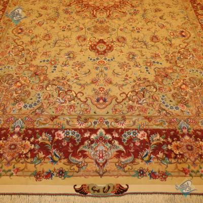 Six Meter Tabriz Carpet Handmade New Oliya Design