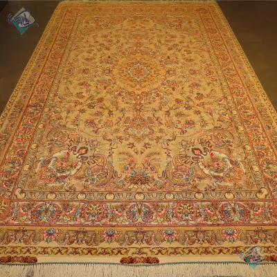 Six Meter Tabriz Carpet Handmade Novinfar Design