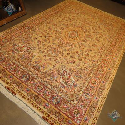 Six Meter Tabriz Carpet Handmade Novinfar Design