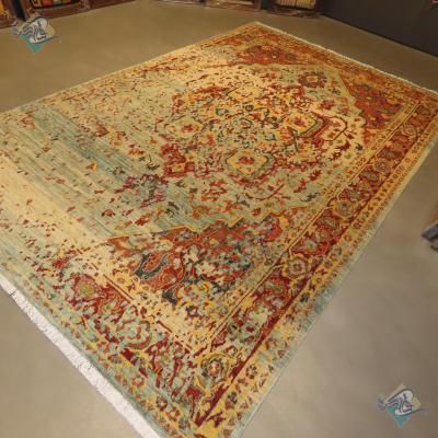 Six Meter Qashghai Carpet Handmade vintage Design