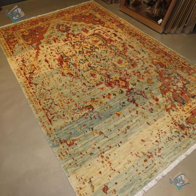 Six Meter Qashghai Carpet Handmade vintage Design