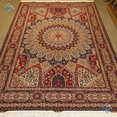 Six Meter Tabriz Carpet Handmade Dome Design