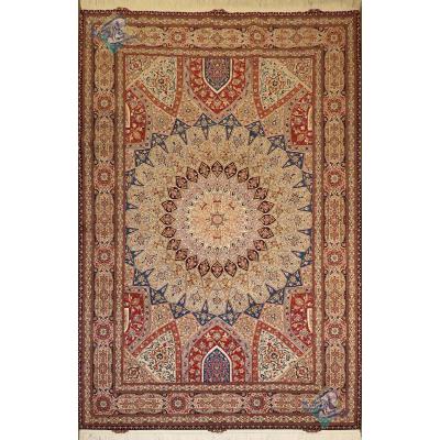 Six Meter Tabriz Carpet Handmade Dome Design