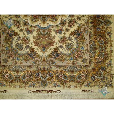 Rug Tabriz Carpet Handmade Khatibi  Design
