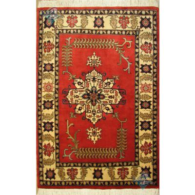 Rug Ardabil Carpet Handmade Two Leaves Design