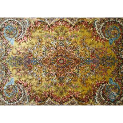 Rug Tabriz Carpet Handmade Mojemehr Design 