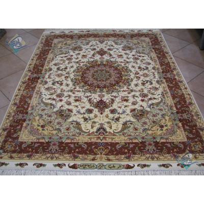Rug Tabriz Handwoven Carpet Oliya Design
