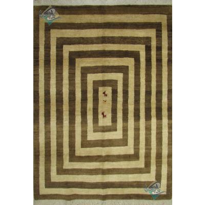 Rug Shiraz Carpet  Gabeh Handmade Geometric Design