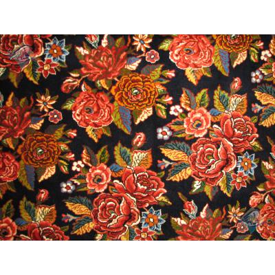 قالیچه دستباف بختیاری طرح گل رز سراسری اعلا باف