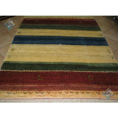 Rug Gabeh Carpet Handmade Flag Design