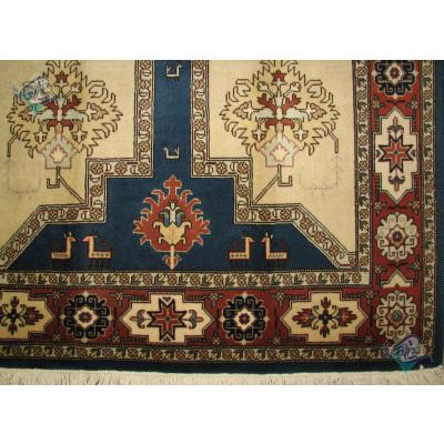قالیچه دستباف اردبیل طرح گلزار تولیدی وثوقی