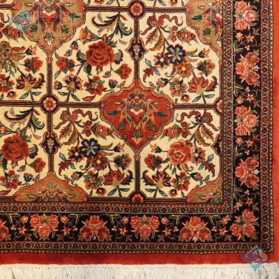 Rug Bijar Carpet Handmade Bazobandi Design