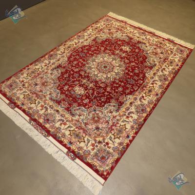 Pair Rug Tabriz Carpet Handmade Oliya Design