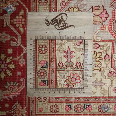 Rug Tabriz Carpet Handmade Heriz Design