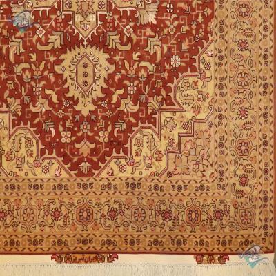 Rug Tabriz Carpet Handmade Heriz Design