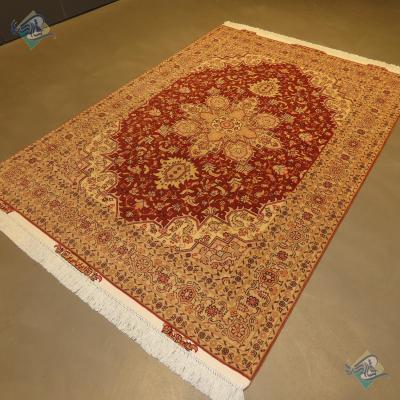 Rug Tabriz Carpet Handmade Heriz Design