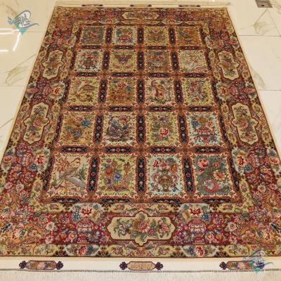 Rug Tabriz Carpet Handmade Golestan Design