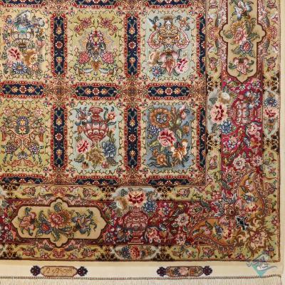 Rug Tabriz Carpet Handmade Golestan Design