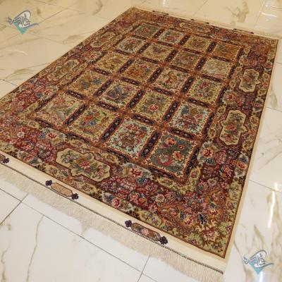 Rug Tabriz Carpet Handmade Golestan Design