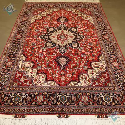 Rug Tabriz Carpet Handmade Heris Design