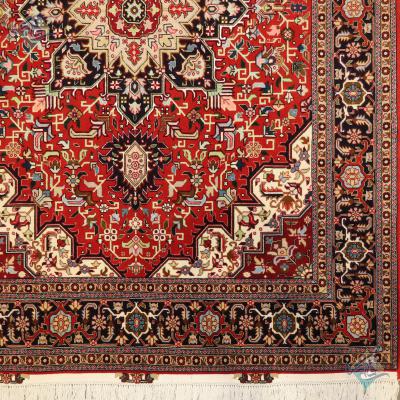 Rug Tabriz Carpet Handmade Heris Design