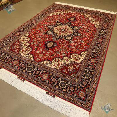 Rug Tabriz Carpet Handmade Heris Design