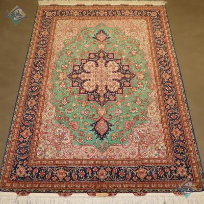 Rug Tabriz Carpet Handmade Heris Design