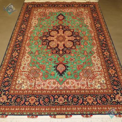 Rug Tabriz Carpet Handmade Heris Design