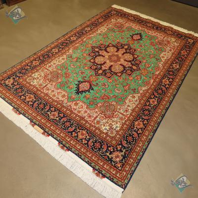 Rug Tabriz Carpet Handmade Heris Design