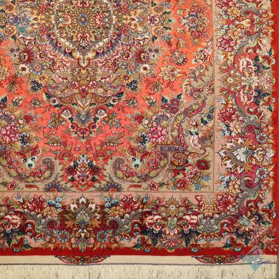 Rug Tabriz Carpet Handmade Khatibi Design