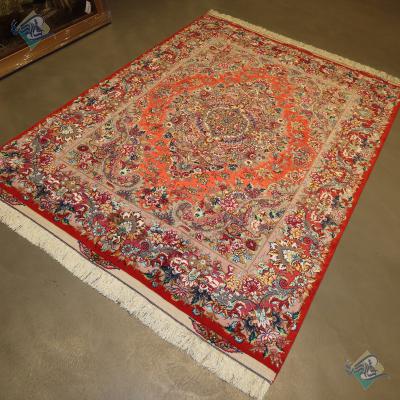 Rug Tabriz Carpet Handmade Khatibi Design