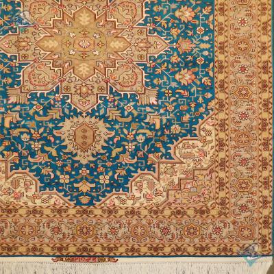 Rug Tabriz Carpet Handmade Heriss Design