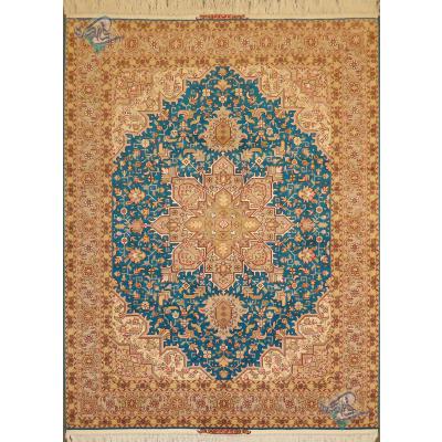 Rug Tabriz Carpet Handmade Heriss Design