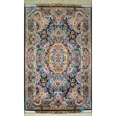 Zar-o-Nim Tabriz Carpet Handmade Salari Design