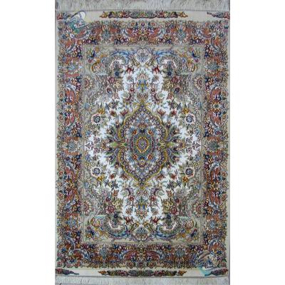 Zar-o-Nim Tabriz Carpet Handmade Khatibi Design
