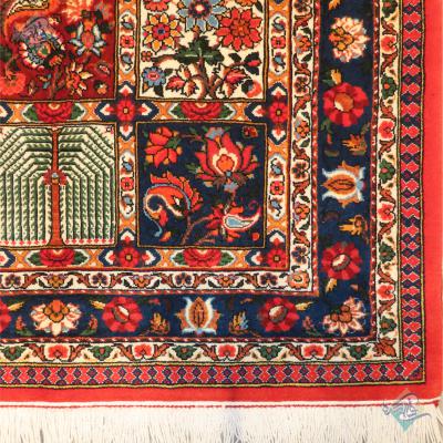 Zar_O_Nim Carpet Bakhtiari Handmade Brick Design
