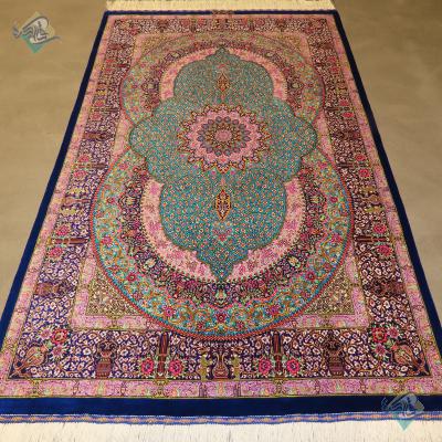 Zaronim Qom Carpet Handmade Mohammadi Design All Silk