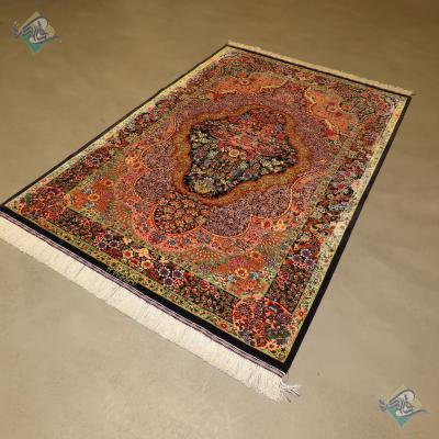 Zaronim Qom Carpet Handmade Kazemi Design All Silk