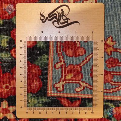 پرده ای دستباف قشقایی شیراز پشم دستریس و رنگ گیاهی استاد باف