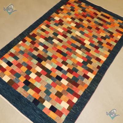 Zarocharak Gabeh Carpet Handmade Brick Design All Wool