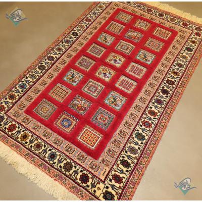 Zarocharak Sirjan Carpet Kilim Handmade Brick Design