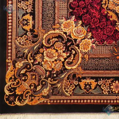 2Zari Qom Carpet Handmade Versace Design All Silk