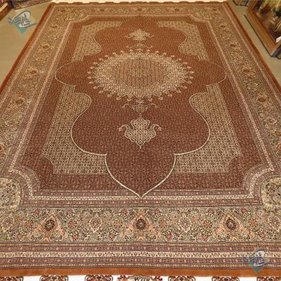 Nine Meters Tabriz Carpet Handmade Mahi Design