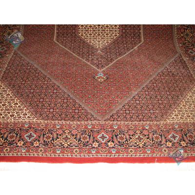 Twelve Meter Carpet Handwoven Bijar Mahi Design